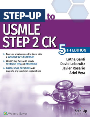 Step Up To Usmle Step 2 Ck Edition 5 By Latha Ganti Md Paperback Barnes Noble