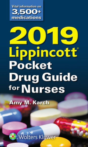 2019 Lippincott Pocket Drug Guide for Nurses / Edition 7