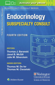 Title: Washington Manual Endocrinology Subspecialty Consult / Edition 4, Author: Janet McGill MD