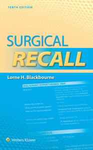 Title: Surgical Recall, Author: Lorne H. Blackbourne