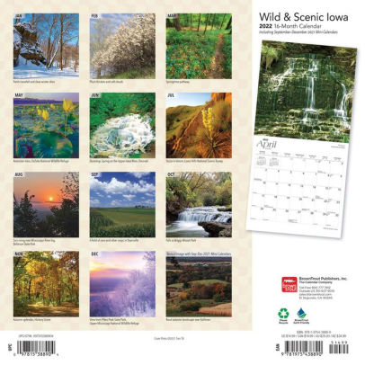 2022 Iowa Wild & Scenic Wall Calendar by BROWNTROUT | Barnes & Noble®