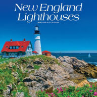 Title: Lighthouses, New England 2024 Square