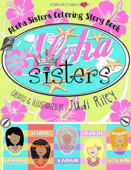 Aloha Sisters Coloring Story Book