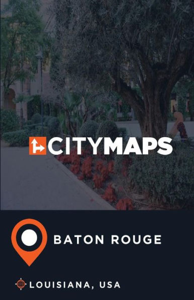 City Maps Baton Rouge Louisiana, USA
