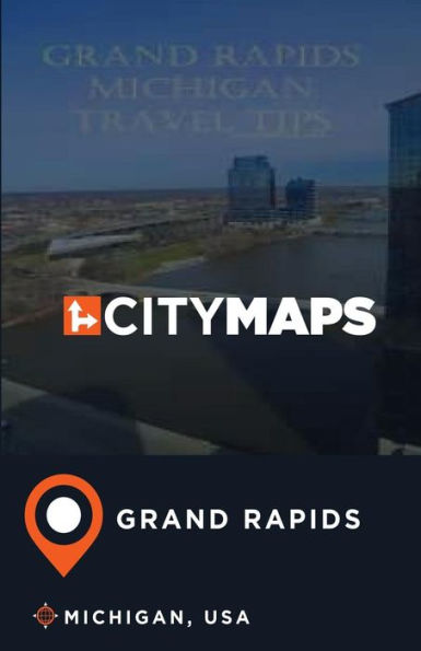 City Maps Grand Rapids Michigan, USA