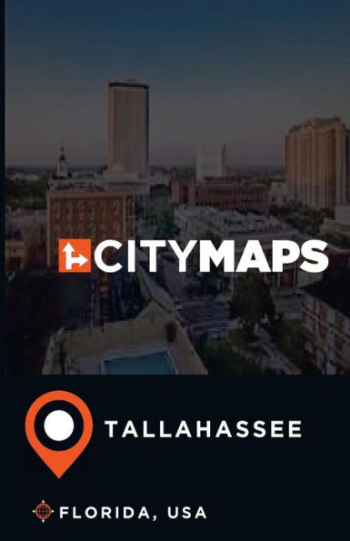 City Maps Tallahassee Florida, USA