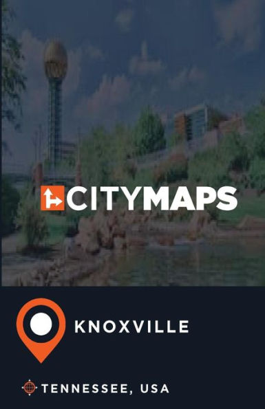 City Maps Knoxville Tennessee, USA