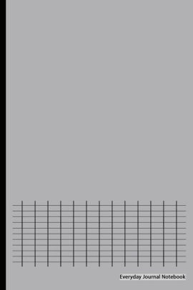 Lightgray graph paper blank journals