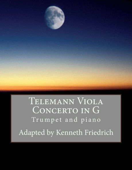 Telemann Viola Concerto in G - trumpet version