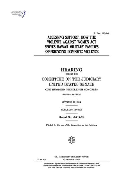 Accessing support: how the Violence against Women Act serves Hawaii military families experiencing domestic violence