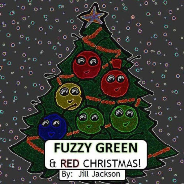 Fuzzy Green & Red Christmas