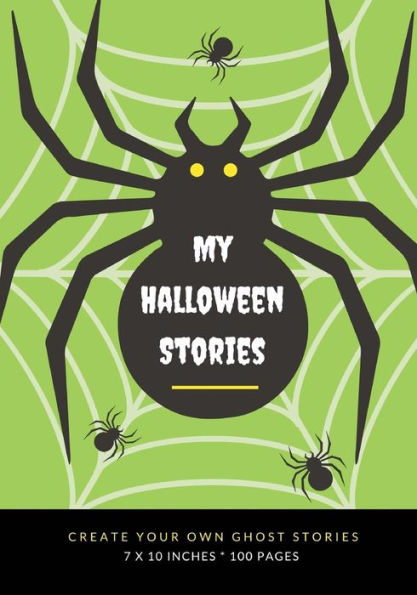 My Halloween Stories: Create Your Own Ghost Stories, 100 Pages, Zombie Green