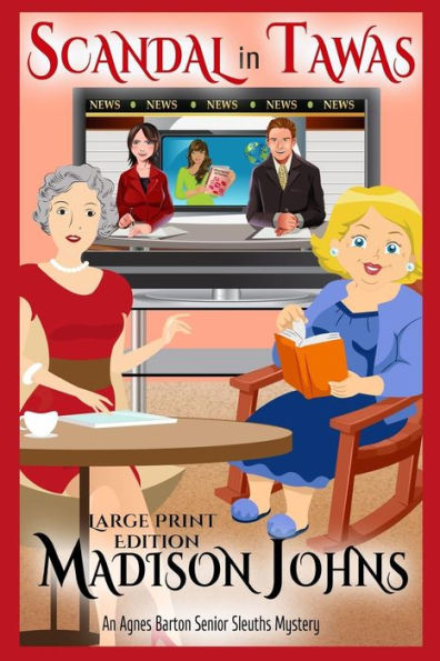 Scandal in Tawas Large Print Edition