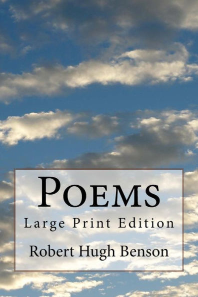 Poems: Large Print Edition