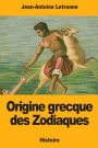 Origine grecque des Zodiaques