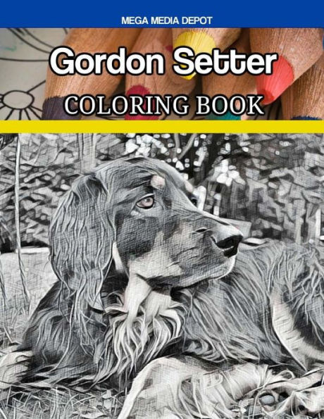 Gordon Setter Coloring Book