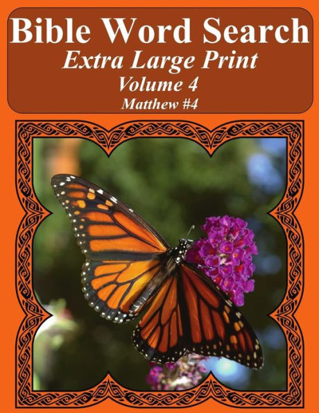 Bible Word Search Extra Large Print Volume 4: Matthew #4