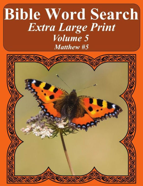 Bible Word Search Extra Large Print Volume 5: Matthew #5