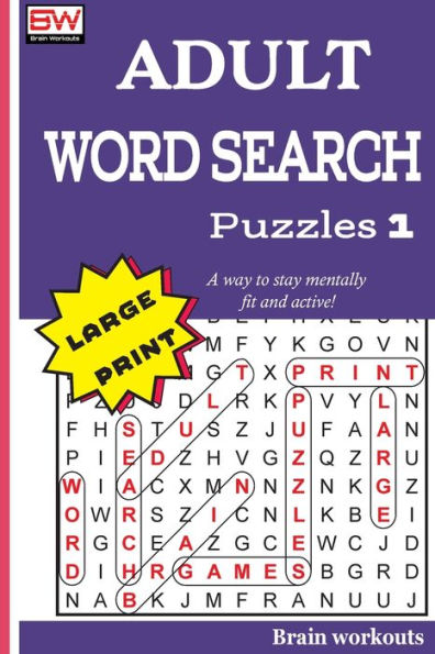 ADULT WORD SEARCH Puzzles 1