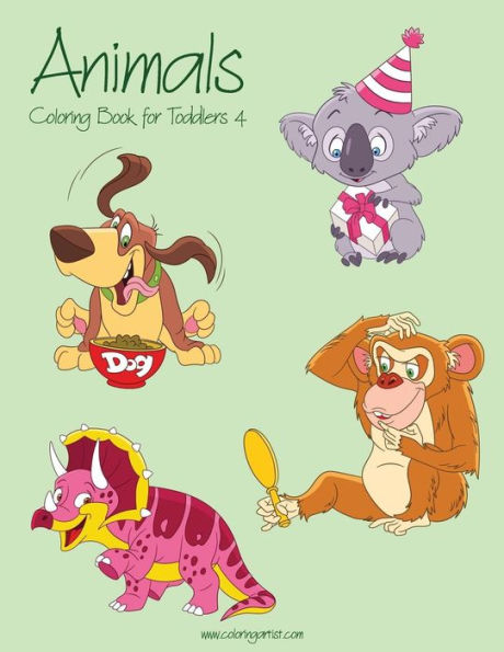 Animals Coloring Book for Toddlers 4