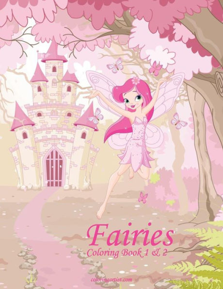 Fairies Coloring Book 1 & 2