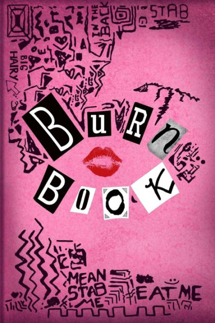 Burn Book: Mean Girls Lined Journal A4 Notebook, for school, home, or ...