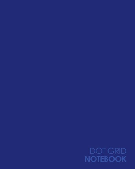 Dot Grid Notebook: Bullet Grid Book, Dot Grid Small Notebook - Blue Cover