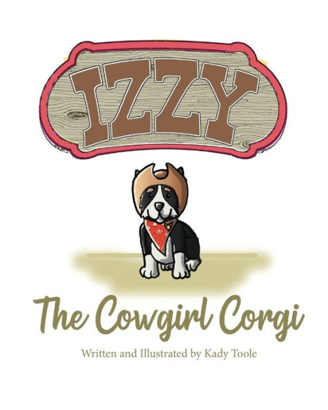 Izzy the Cowgirl Corgi