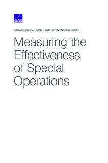 Measuring the Effectiveness of Special Operations