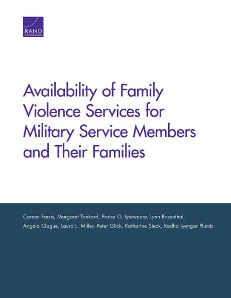 Availability of Family Violence Services for Military Service Members and Their Families