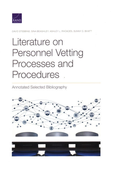 Literature on Personnel Vetting Processes and Procedures: Annotated Selected Bibliography