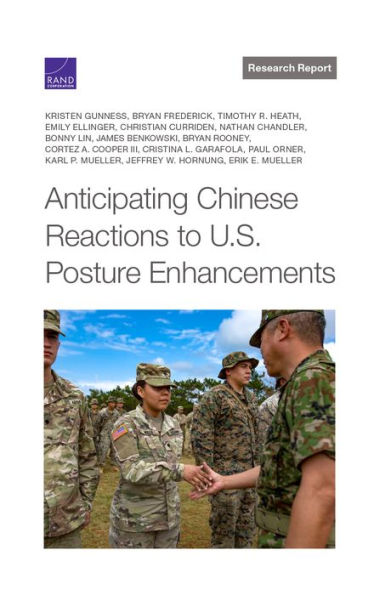 Anticipating Chinese Reactions to U.S. Posture Enhancements