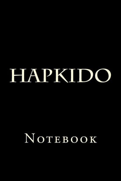 Hapkido: Notebook