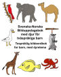 Svenska-Norska Bilduppslagsbok med djur för tvåspråkiga barn Tospråklig bildeordbok for barn, med dyretema