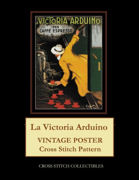La Victoria Arduino: Vintage Poster Cross Stitch Pattern