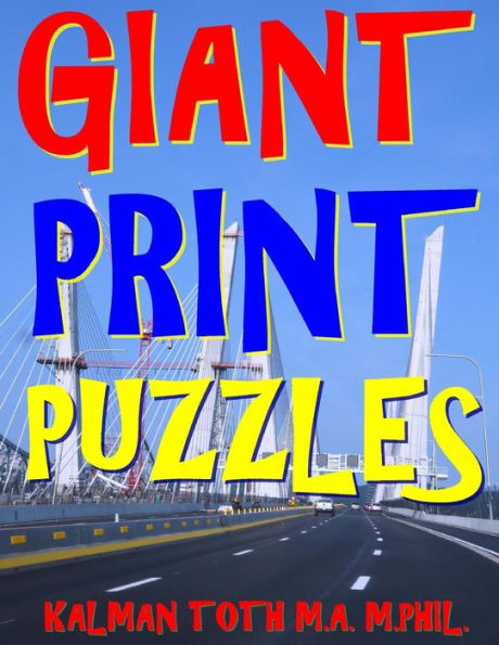 Giant Print Puzzles: 133 Jumbo Print Themed Word Search Puzzles