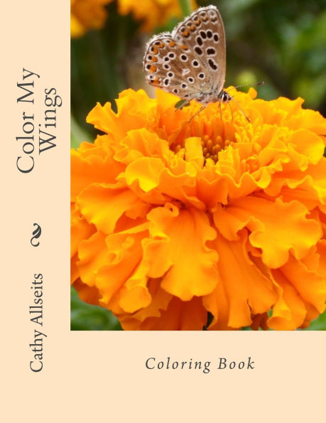 Color My Wings Coloring book