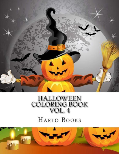 Halloween Coloring Book: Halloween Coloring Fun for Relaxation, Meditation & Stress Relief