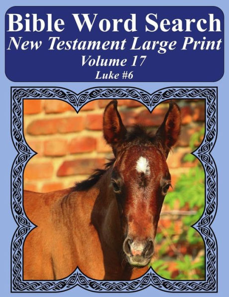 Bible Word Search New Testament Large Print Volume 17: Luke #6