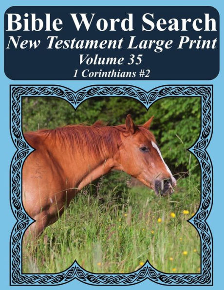 Bible Word Search New Testament Large Print Volume 35: 1 Corinthians #2