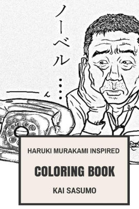 Haruki Murakami Inspired Coloring Book: Murakami Book ...