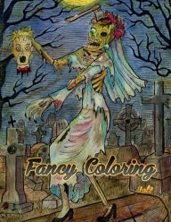 Title: Fancy Coloring: Beauty of Horror Adults Coloring Books Vol2, Author: Coloring Creator