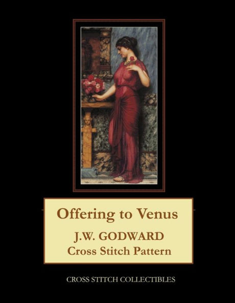 Offering to Venus: J.W. Godward Cross Stitch Pattern