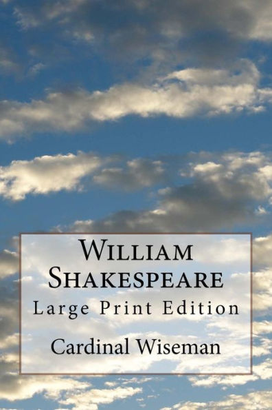William Shakespeare: Large Print Edition