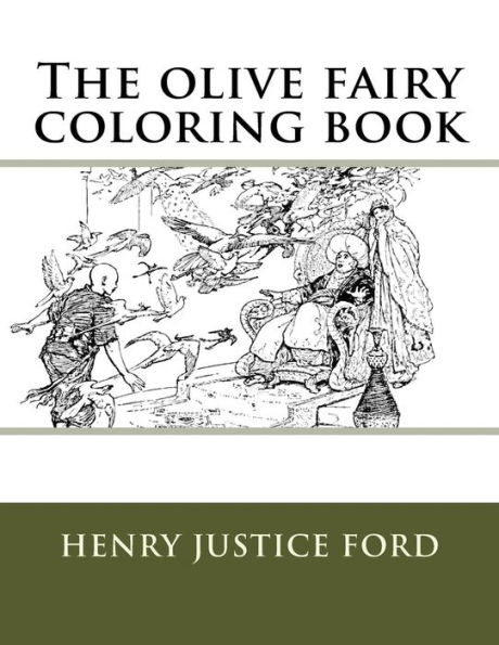 The olive fairy coloring book