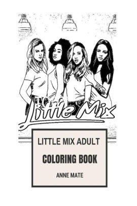 Download Little Mix Adult Coloring Book: Dance Pop and R&B Girl Group, Beautiful and Talented Perrie ...