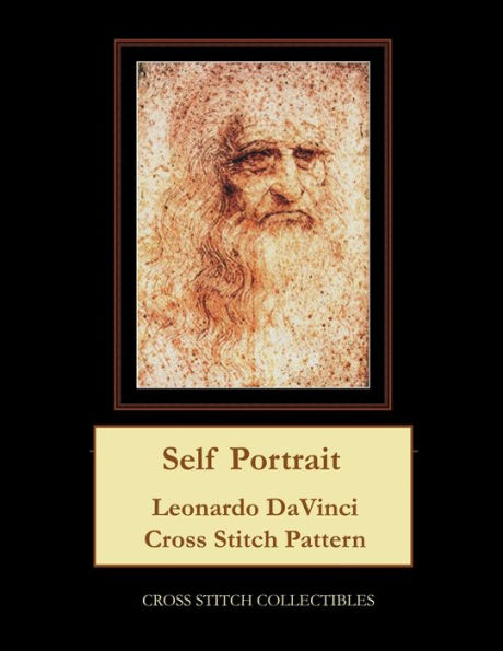 Self Portrait: Leonardo DaVinci Cross Stitch Pattern