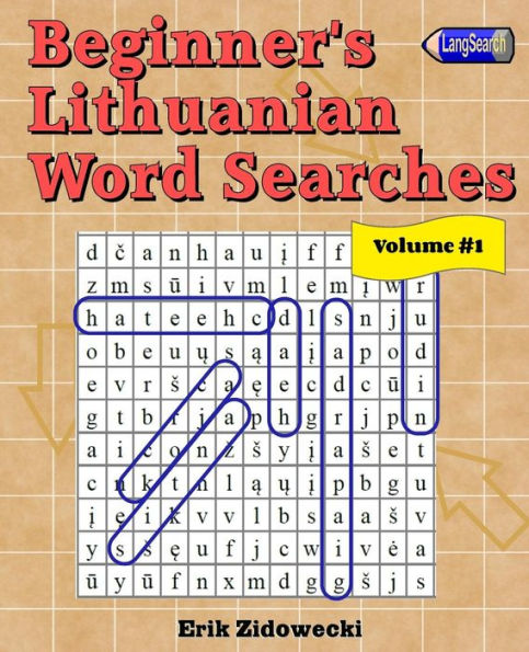 Beginner's Lithuanian Word Searches - Volume 1