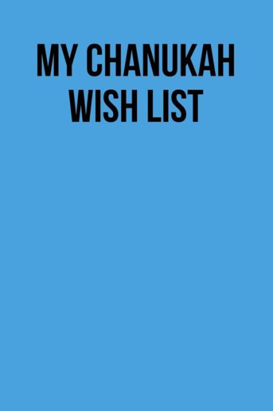 Chanukah Wish List