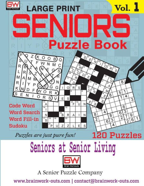 SENIORS Puzzle Book (Seniors at Senior Living)